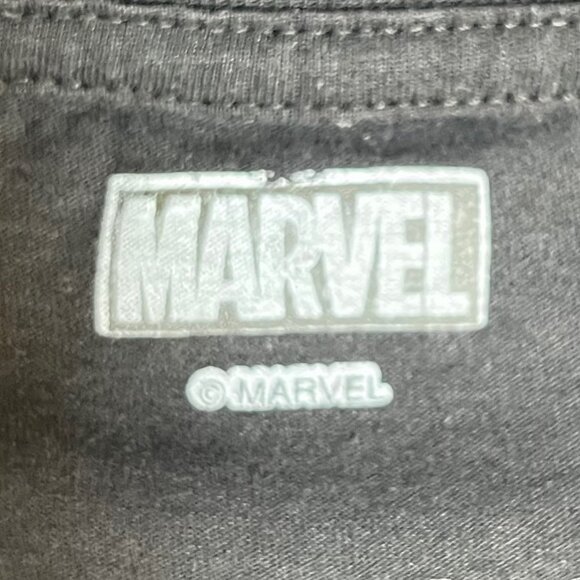 Deadpool Santa Hat TShirt Marvel Black Size 4X - Picture 6 of 6